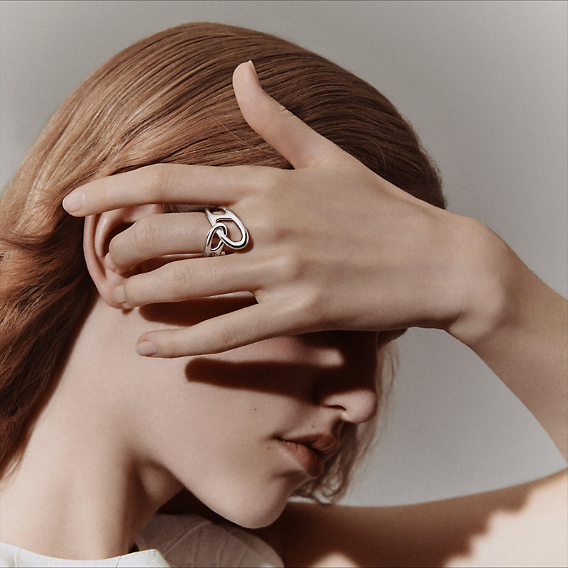 一瞬で格上げ HERMES Chaine d'ancre Punk イヤリング Punk | Hermès | Hermès USA